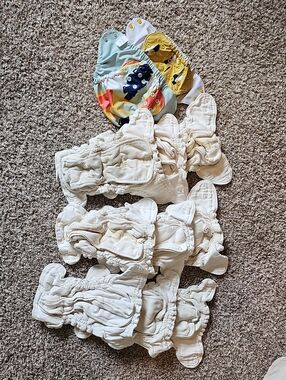 Esembly Cloth Diapers Size 1 9 Inners 2 Outers